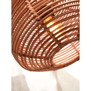 Stropné svietidlo s ratanovým tienidlom v prírodnej farbe ø 25 cm Tanami – Good&Mojo - Image 6