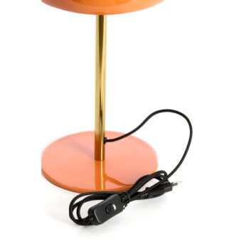 Oranžová stolová lampa s kovovým tienidlom (výška 40 cm) Surin – Light & Living – Obrázok 6