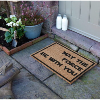 Rohožka z kokosového vlákna 40x60 cm May the Force Be With Your – Artsy Doormats - Image 2
