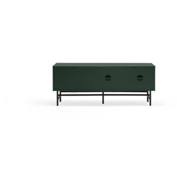 Tmavozelený TV stolík 140x52 cm Punto - Teulat – Obrázok 2
