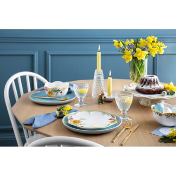 Modrý/tyrkysovomodrý porcelánový tanier ø 26 cm Crafted Blueberry – like | Villeroy & Boch - Image 6