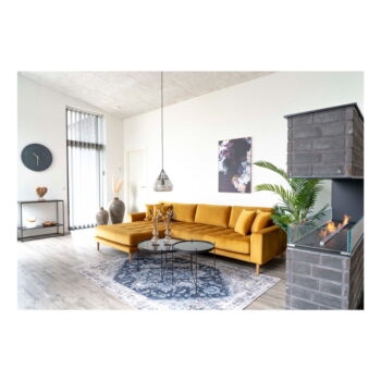 Čierny okrúhly konferenčný stolík ø 70 cm Venezia - House Nordic - Image 10