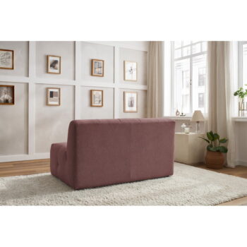 Tmavoružový modul pohovky Kleber - Bobochic Paris - Image 6