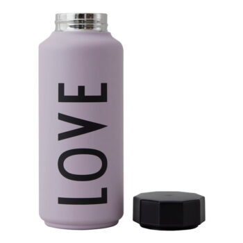 Fialová termofľaša Design Letters Love, 500 ml - Image 2