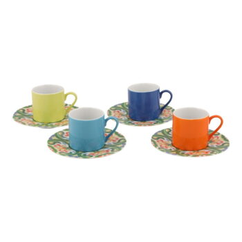 Porcelánové šálky v súprave 4 ks 0.1 l – Hermia - Image 9