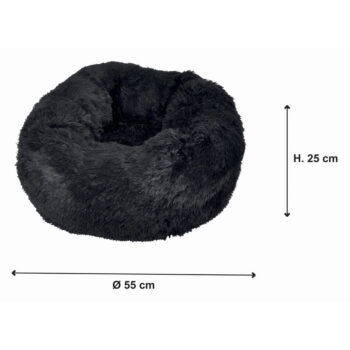 Čierny pelech pre psa ø 55 cm – Love Story - Image 7
