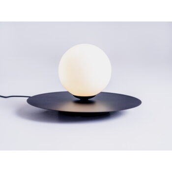 Čierna stolová lampa so skleneným tienidlom (výška 17 cm) Skiva Ball – CustomForm - Image 5