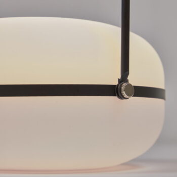 Vonkajšia lampa s čiernym držiakom Kave Home Tea – Obrázok 7