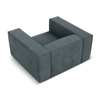 Kreslo v petrolejovej/sivej farbe Madame - Windsor & Co Sofas – Obrázok 4