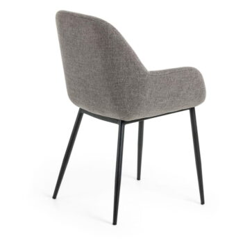 Sivá jedálenská stolička Konna – Kave Home - Image 4