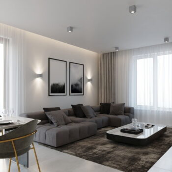 Betónové nástenné svietidlo Nice Lamps Geo - Image 7