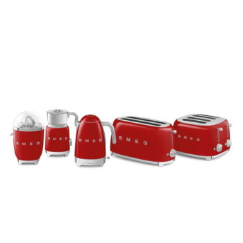 Červená rýchlovarná kanvica z nehrdzavejúcej ocele 1,7 l Retro Style – SMEG - Image 7