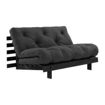 Tmavosivá rozkladacia pohovka 140 cm Roots Black Night – Karup Design - Image 2