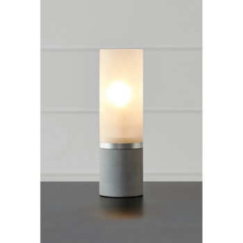 Bielo-sivá betónová stolová lampa (výška 30 cm) Molo - Markslöjd - Image 2
