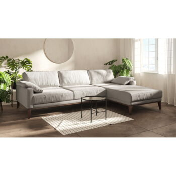 Krémová rohová pohovka MESONICA Musso, pravý roh – Obrázok 5