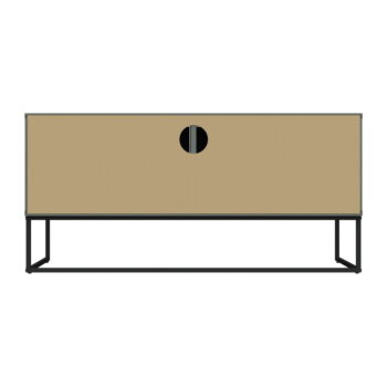 Sivozelený TV stolík 118x57 cm Lipp - Tenzo - Image 7
