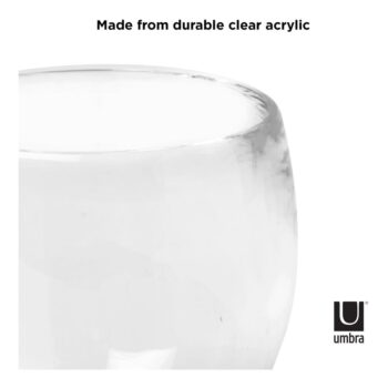 Plastový téglik na zubné kefky Droplet – Umbra - Image 10