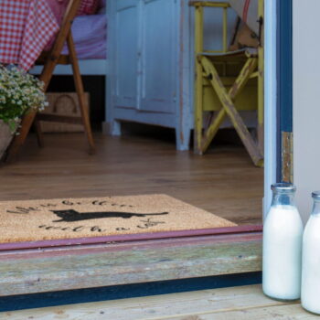 Rohožka z kokosového vlákna 60x90 cm Life Is Better With a Cat – Artsy Doormats - Image 7