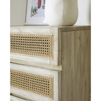 Komoda s 5 zásuvkami z dreva Mindi Kave Home Rexit - Image 6