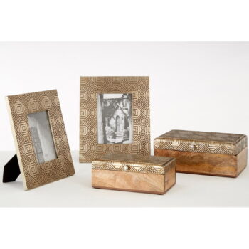 Drevený rámček v zlatej farbe 21x25 cm Bowerbird – Premier Housewares - Image 5