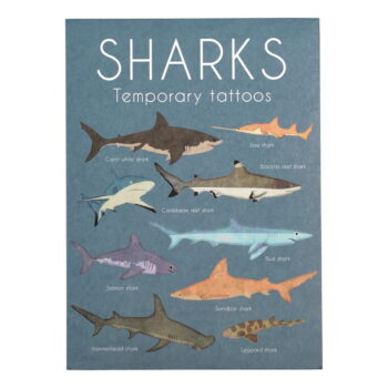 Dočasné tetovanie 2 ks Sharks - Rex London - Image 3