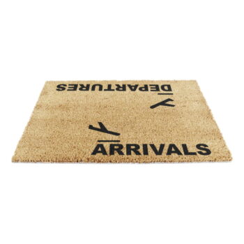 Rohožka z kokosového vlákna 40x60 cm Arrivals and Departures – Artsy Doormats – Obrázok 3