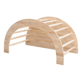 Biele/prírodné detské kresielko Montessori – Little Nice Things - Image 4