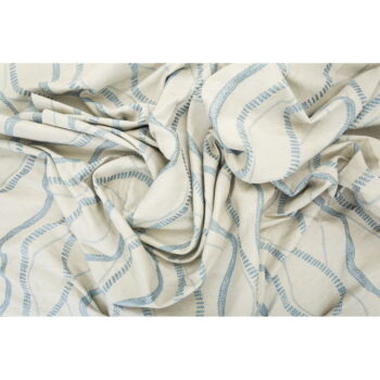 Žlto-modrý záves 140x245 cm Arcade - Mendola Fabrics - Image 2