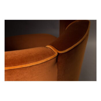 Oranžové kreslo Dutchbone Flower - Image 10