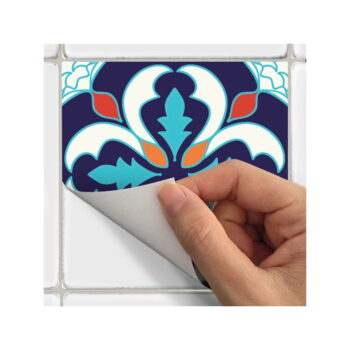 Sada 60 nástenných samolepiek Ambiance Tiles Azulejos Antibes, 10 × 10 cm – Obrázok 3