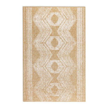 Okrovožlto-krémový vonkajší koberec 80x150 cm Gemini – Elle Decoration - Image 3
