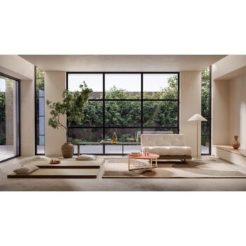 Tmavohnedá rozkladacia pohovka 140 cm Roots – Karup Design – Obrázok 5