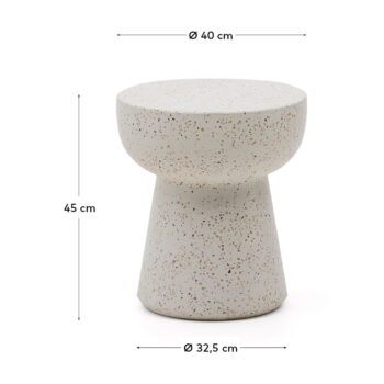 Okrúhly odkladací stolík ø 40 cm Pada – Kave Home - Image 5