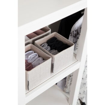 Súprava 3 béžových organizérov Bigso Box of Sweden Drawer - Image 3
