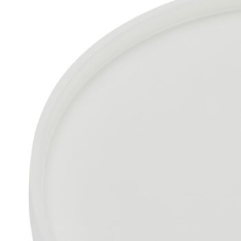 Biely odkladací stolík s nohami z bukového dreva Furnhouse Opus, Ø 50 cm - Image 4