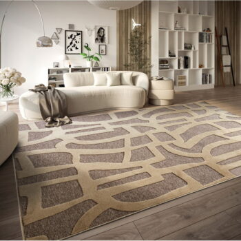 Sivo-béžový koberec z recyklovaných vlákien 160x230 cm Therese – Villeroy&Boch - Image 2
