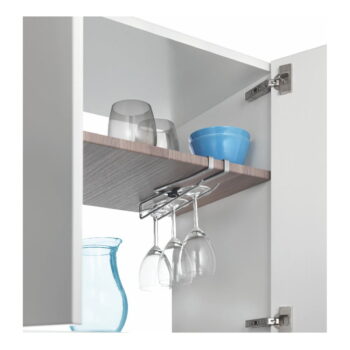 Závesný držiak na hrnčeky, poháriky či kuchynské utierky Metaltex, dĺžka 8 cm - Image 3