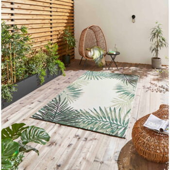 Zelený vonkajší koberec 200x290 cm Miami – Think Rugs - Image 3