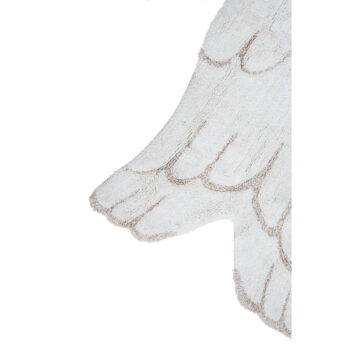 Biely prateľný ručne tkaný bavlnený detský koberec 75x100 cm Mini Wings – Lorena Canals – Obrázok 7