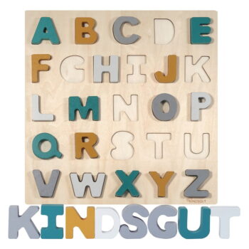 Drevené vkladacie puzzle (počet dielikov 25) Caspar – Kindsgut – Obrázok 2