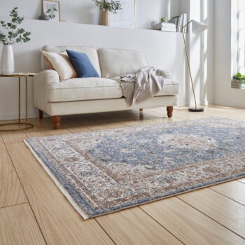 Modro-béžový koberec 160x230 cm Vintage – Think Rugs - Image 2