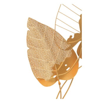 Kovová nástenná dekorácia 53x84,5 cm Autumn Leaf - Mauro Ferretti - Image 3