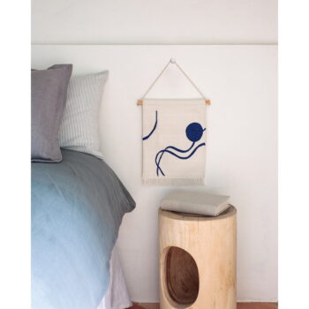 Biela výplň do vankúša Kave Home Nyla, 80 x 40 cm - Image 4