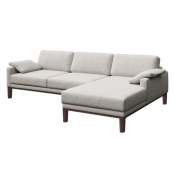 Krémová rohová pohovka MESONICA Musso, pravý roh – Obrázok 2