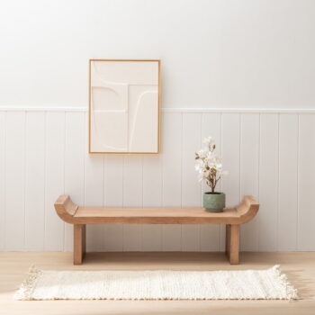 Krémový jutový behúň 70x170 cm Altea – Ixia - Image 2