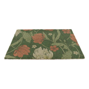 Rohožka z kokosového vlákna 60x90 cm William Morris Rose – Artsy Doormats – Obrázok 3