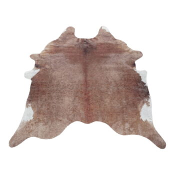 Hnedá syntetická koža 100x135 cm Etosha – Ayyildiz Carpets – Obrázok 6