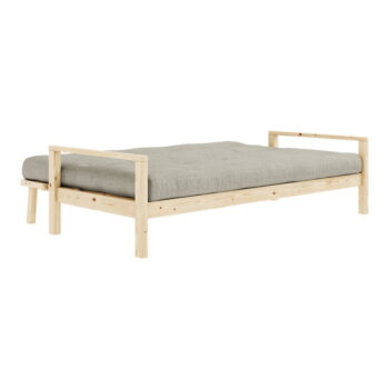 Béžová ľanová rozkladacia pohovka 205 cm Knob – Karup Design - Image 4