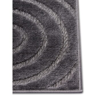Antracitovosivý koberec 57x90 cm Iconic Wave – Hanse Home – Obrázok 4