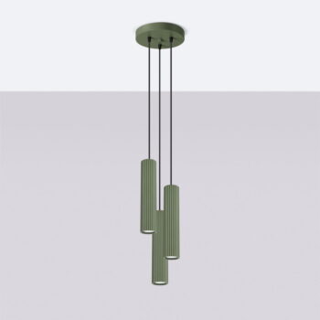 Zelené závesné svietidlo ø 19,5 cm Gleam – Nice Lamps - Image 5